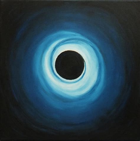 Black Hole Painting by Sven Fischer