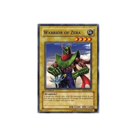 Yu-Gi-Oh! Card DR2-EN114 Warrior of Zera | Chaos Cards