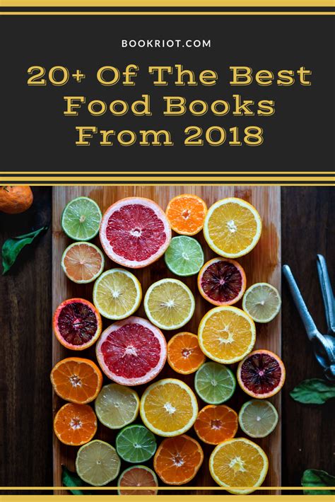 20+ Of The Best Food Books from 2018 | Book Riot