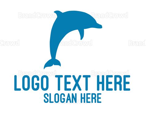 Blue Dolphin Logo | BrandCrowd Logo Maker