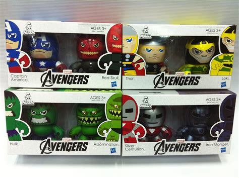 Graffiti Toys: Mini Muggs - The Avengers 2 pack