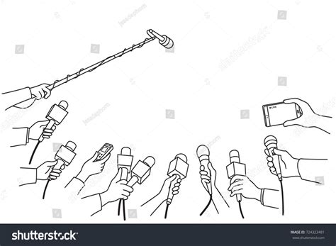 Paparazzi drawing Stock Vectors, Images & Vector Art | Shutterstock