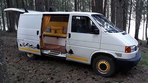 Neat VW Transporter Is Homemade Camper Van On A Budget