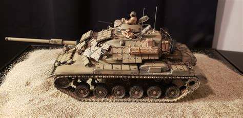 US Marine M60A1 Tank -- Plastic Model Military Vehicle Kit -- 1/35 ...