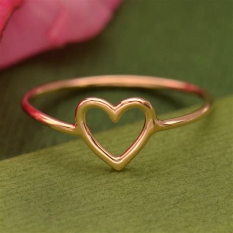 Rose Gold Heart Ring