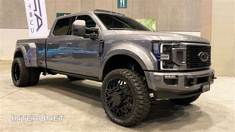 Super Duty Ford F-450 Platinum 2021 Custom 4x4 Truck - YouTube