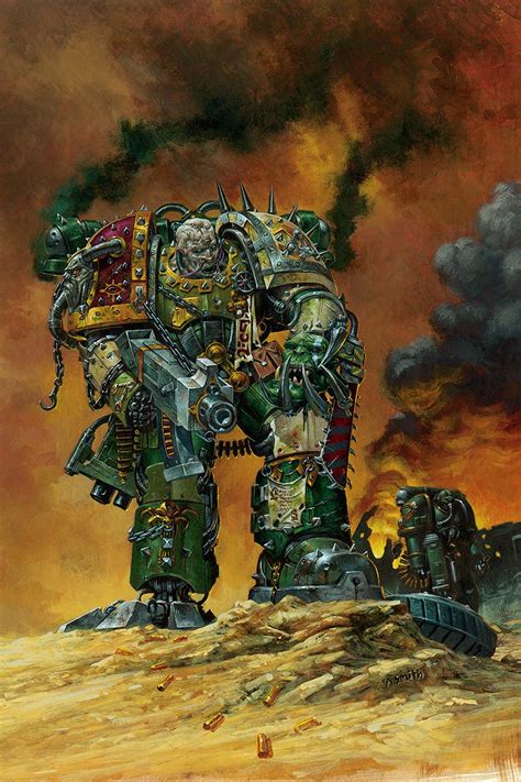 Classic Chaos Space Marine – WARHAMMER ART