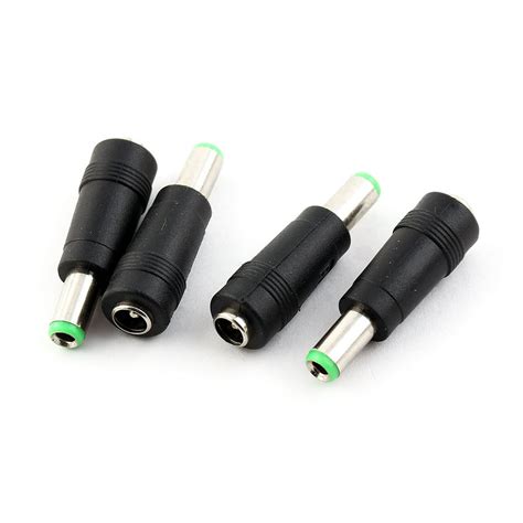 6.5mm x 3mm Male to 5.5mm x 2.1mm Female DC Power Adapter Connector ...