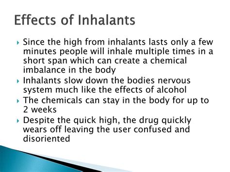 PPT - Inhalants PowerPoint Presentation, free download - ID:2357649