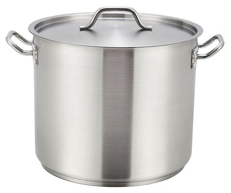 Stainless Steel 16-Qt Master Cook Stock Pot With Cover (5 mm aluminum ...