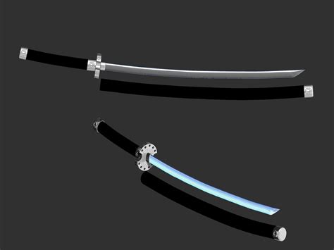 Katana 3D Model Print