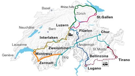 How to plan your 2 week Switzerland Train Itinerary? | Train travel ...