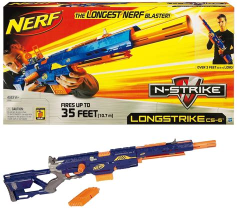 Hasbro 25558, Nerf N-Strike Longstrike CS-6: Amazon.it: Giochi e giocattoli