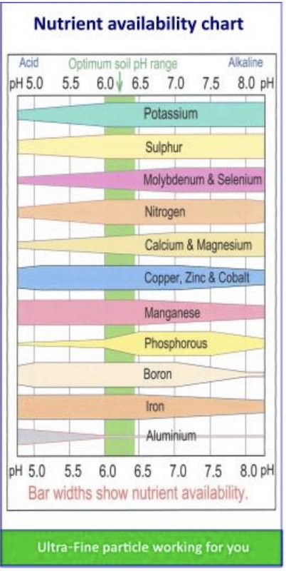 Soil Ph Chart For Plants