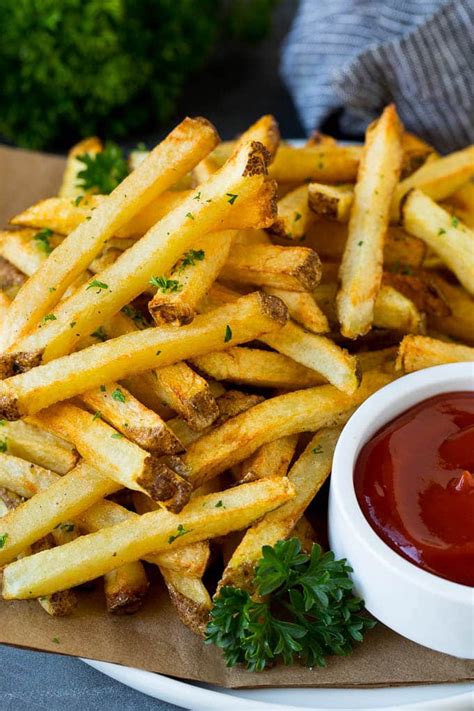 Homemade French Fries - Dinner at the Zoo