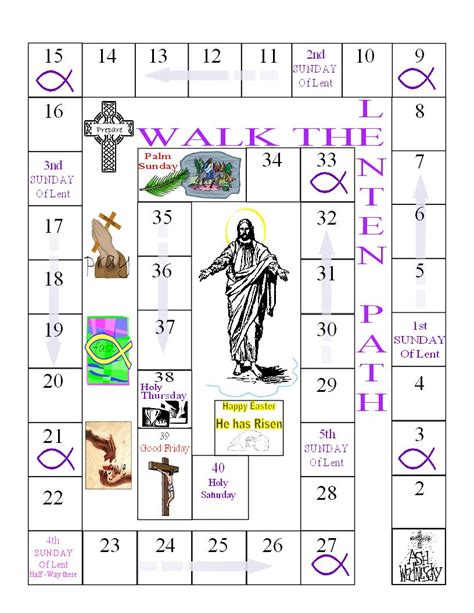 Free Printable 2024 Lent Calendar