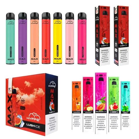 Hyppe Max OEM Supported, 1500 Puffs Disposable Vapes 5.0ml Nic-Salt ...