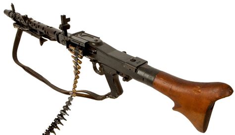 Deactivated WWII German MG34 Machine Gun - Axis Deactivated Guns ...