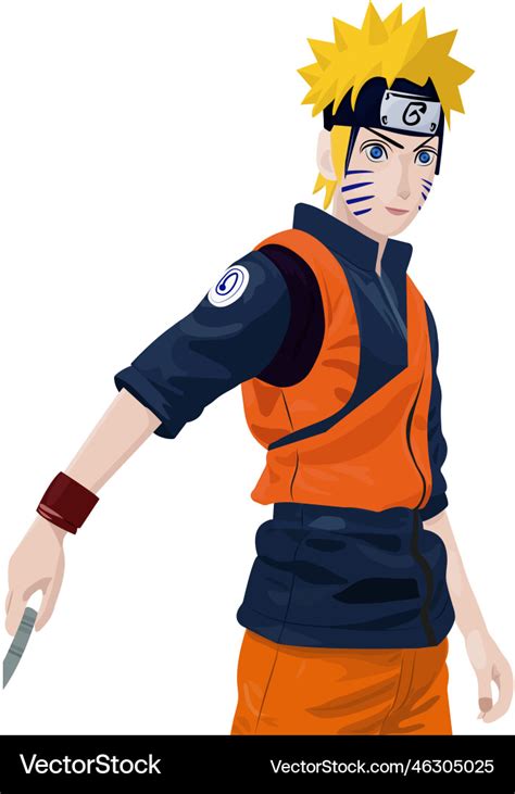 Naruto Royalty Free Vector Image - VectorStock