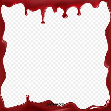 Blood Splatter Border Png