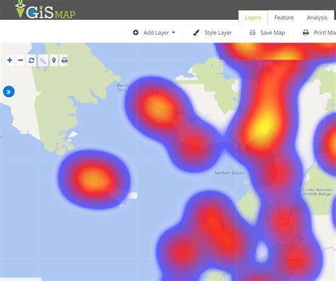 Create Heat Map - IGISMap Tool Now MAPOG