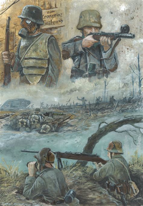 Western Front 1918 | War art, Military artwork, Ww1 art