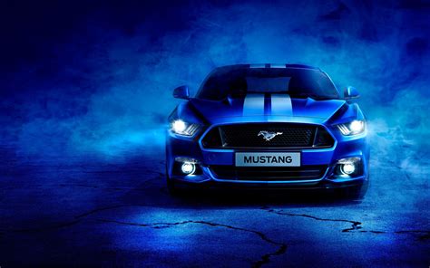 Blue Mustang Wallpapers - Wallpaper Cave