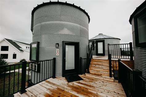 What Staying in a Grain Bin Airbnb Is Actually Like | Silo house, Grain ...