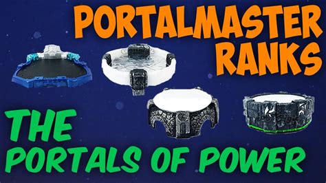 Ranking The Skylanders Portals of Power - Portalmaster Ranks - YouTube