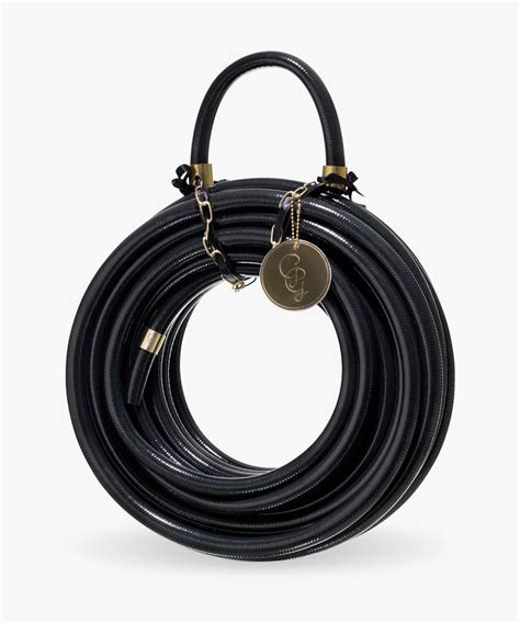 Black Swan Garden Hose - Mysterious and sleek statement piece