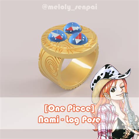 STL file ONE PIECE - NAMI LOG POSE COSPLAY PROP 💬・3D printer model to ...