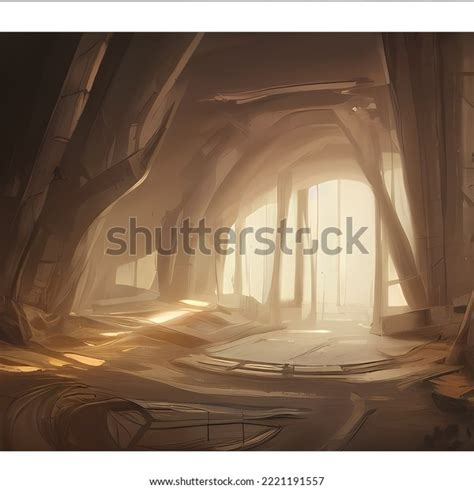 Sci Fi Room Concept Art Idea Stock Illustration 2221191557 | Shutterstock