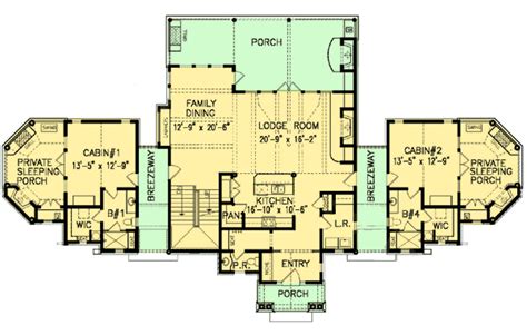 Plan 15870GE: Family Compound or Couples Retreat | Multigenerational ...