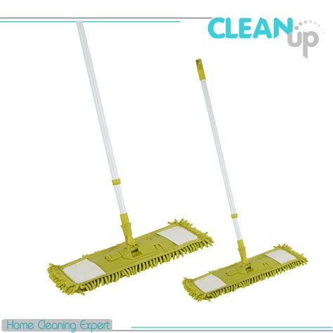 Home Use Economical Microfiber Flat Cleaning Mop with Telescipic Handle ...