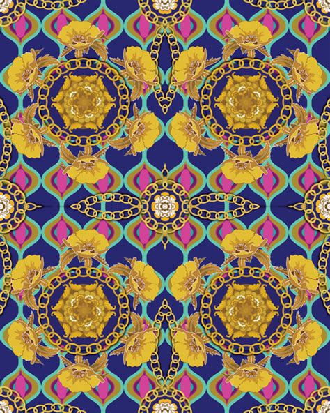 Free download Versace Design Wallpaper Rhomage to versace blue purple ...