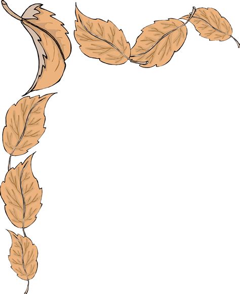 Fall Leaves Border - ClipArt Best