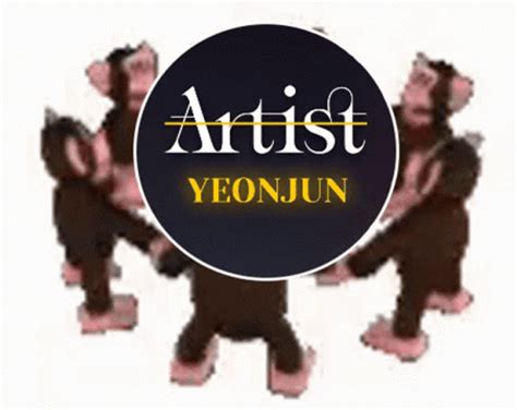 Monkey Circle Artist Yeonjun GIF | GIFDB.com