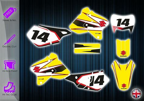 Suzuki Drz400 Stickers Drz 400 Graphics Kit Drz Decals Graphics Kit Drz ...