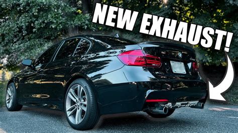 BMW 330i (F30) GETS NEW DUAL EXIT EXHAUST *SOUNDS AND LOOKS INSANE ...