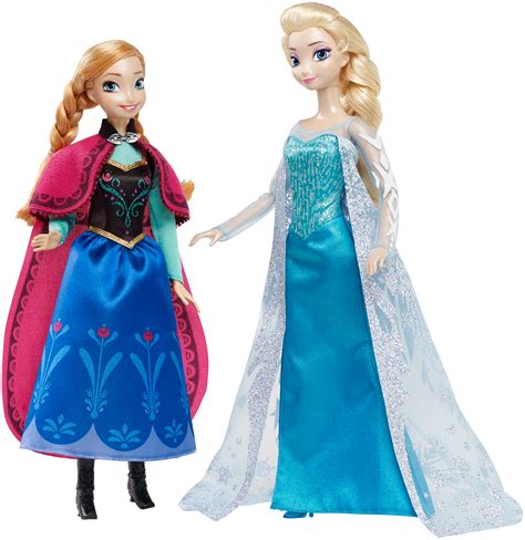 Disney Signature Collection Anna and Elsa Dolls- Frozen 2 Pk - Toys ...