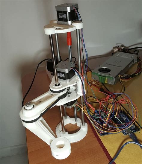 Scara robotic arm by AntonioRomero | Robot arm, Diy robot, 3d printer diy