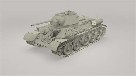 T-34 76 85 Tanks w Interior 3D model | CGTrader