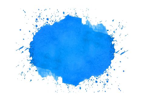 Blue Watercolor Splash Vector Free Download | Images and Photos finder