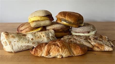 8 Starbucks Breakfast Sandwiches Ranked Worst To Best