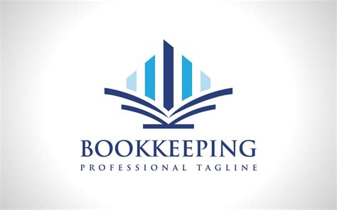 Professional Accounting Bookkeeping Design Logo Template