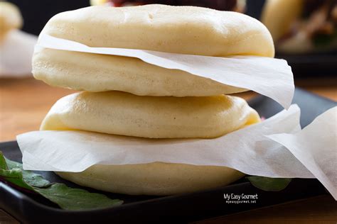 Simple Steamed Bao Buns Recipe