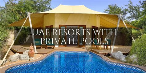 15 Exceptional UAE hotels with private pools • Family Travel in the ...