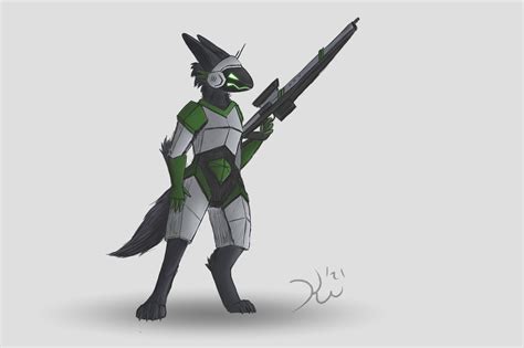 Another Military Protogen design, @kivakwolf on Instagram : r/protogen