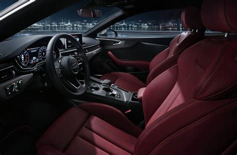 Audi red interior | Audi interior, Audi a5 coupe, Red audi