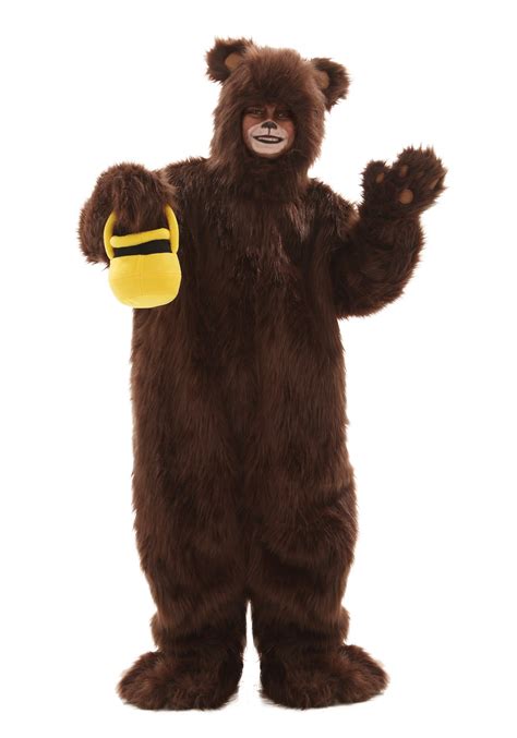 Child Deluxe Furry Brown Bear Costume